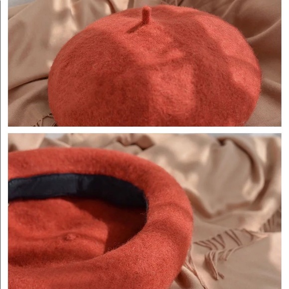 Adjustable Thick Wool Beret - Picture 9 of 10